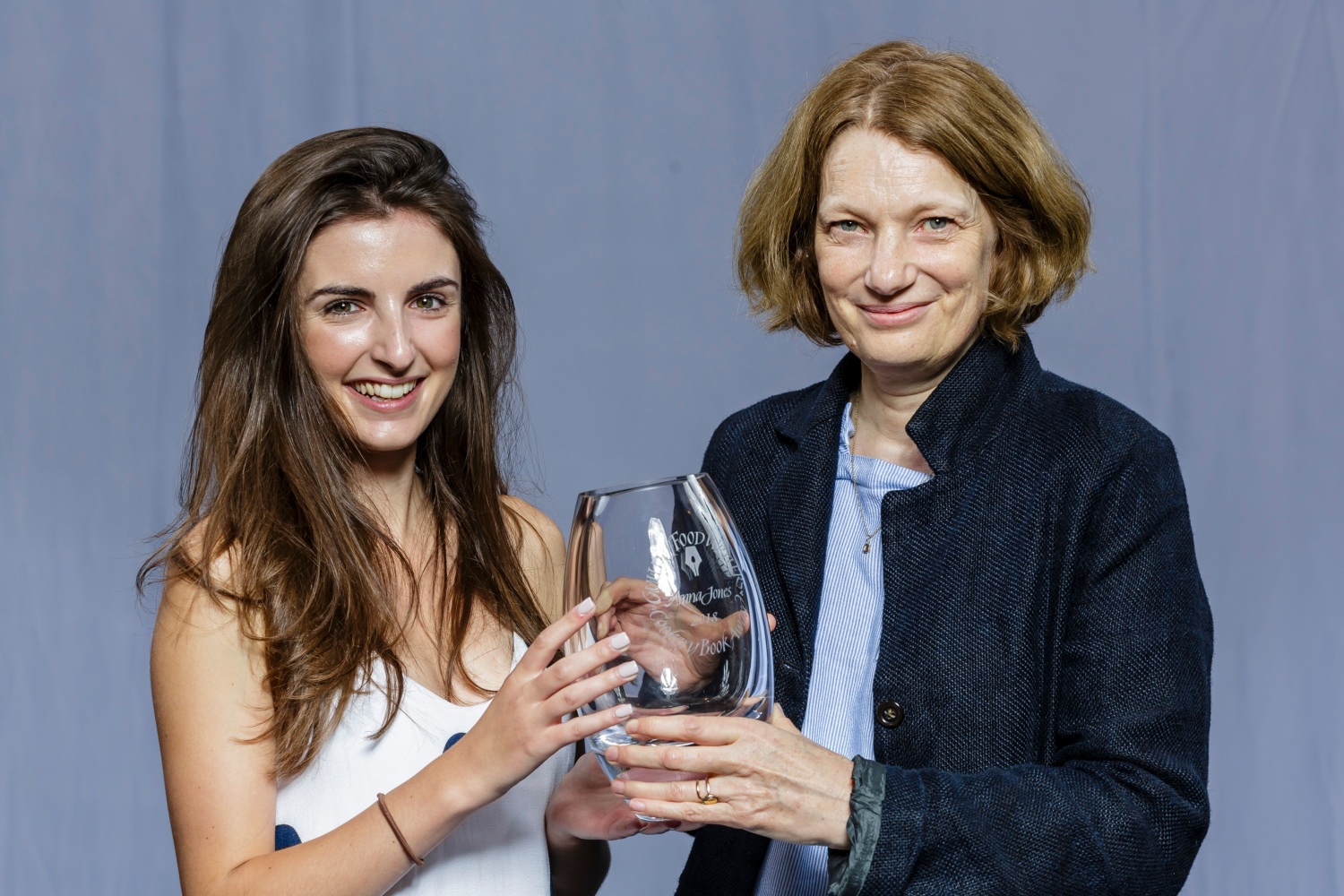 Pippa Chester (left) representing California Walnuts and Louise Haines from 4th Estate